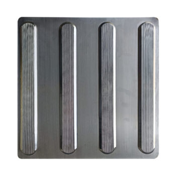 Tactile Tile Stainless Steel Direction