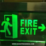 Exit LED Safety Signage