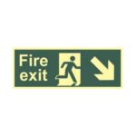 Glow in the Dark Signs | Vinyl | Thickness: 3 mm | Used in Apartments, Malls, Hospitals, Schools, Colleges | SignXpress India