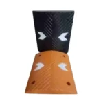 Rubber Speed Breaker Speed Humps 165 | Material: Rubber | Size: 500x415x75mm | Color: Yellow Black Combo | Weight : 27kg | Signxpress India®