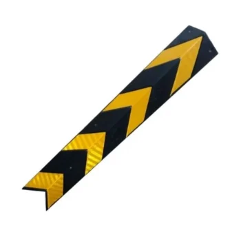 Rubber Corner Guards L Shape 800mm 179 | Material : Rubber | Color : Black | Thickness : 12 mm | Weight: 1.8 kg | Used in Mall, Society, RWA, School, Parking Pillar Corner | Signxpress India