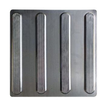 Tactile Tile Stainless Steel Direction