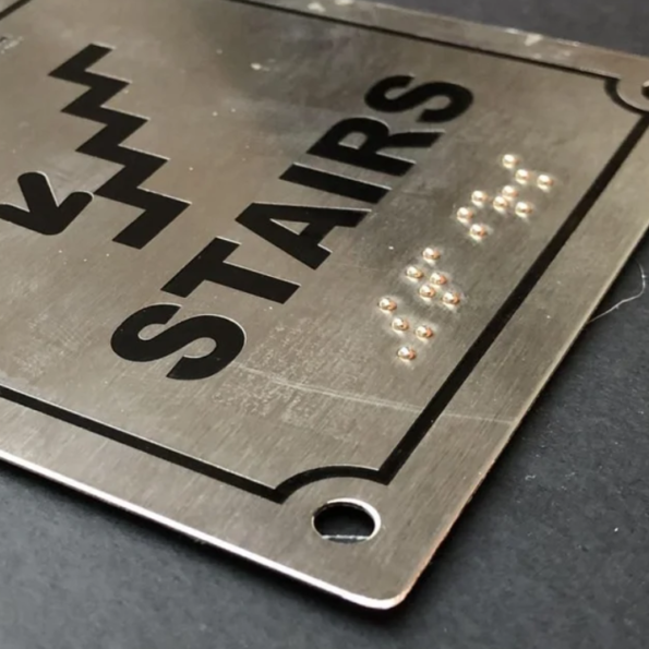 Braille Room Number Signs​