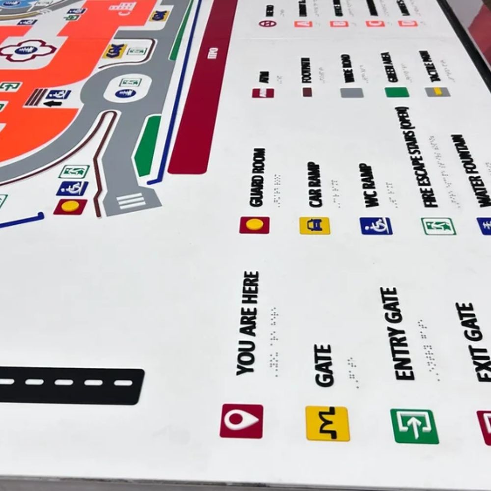 Audio Tactile Map