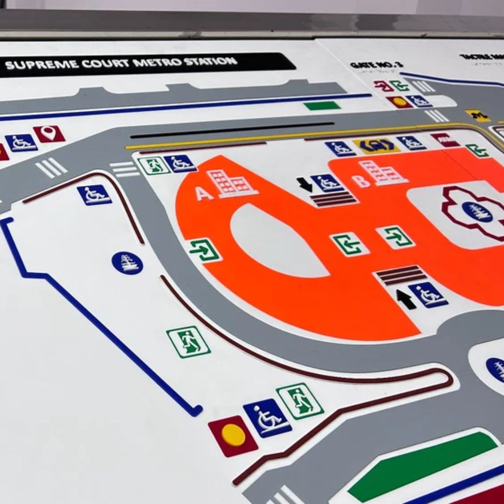 Audio Tactile Map