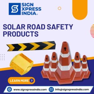 Solar road safety products