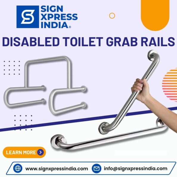 Disabled Toilet Grab Rails