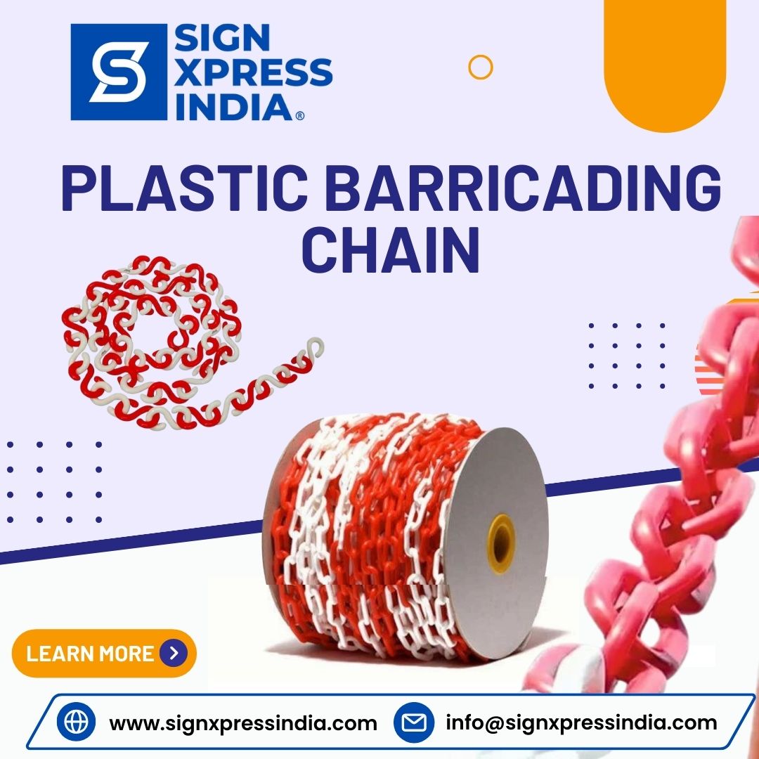 Plastic Barricading Chain
