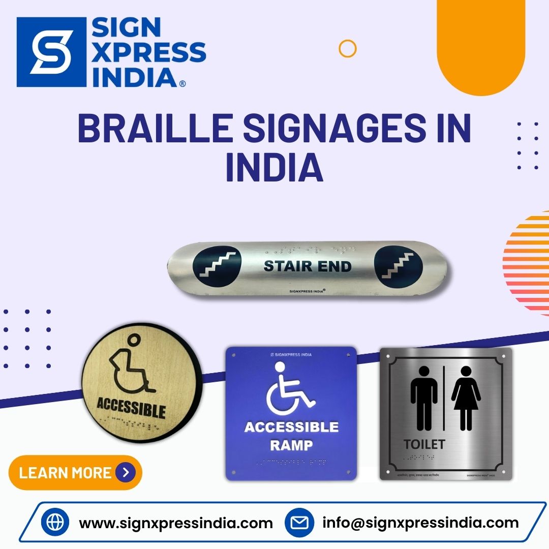 Braille Signages In India