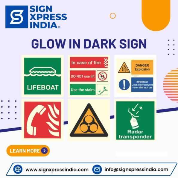 Glow In Dark Sign
