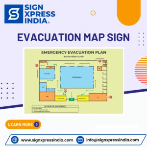 Evacuation Map Sign