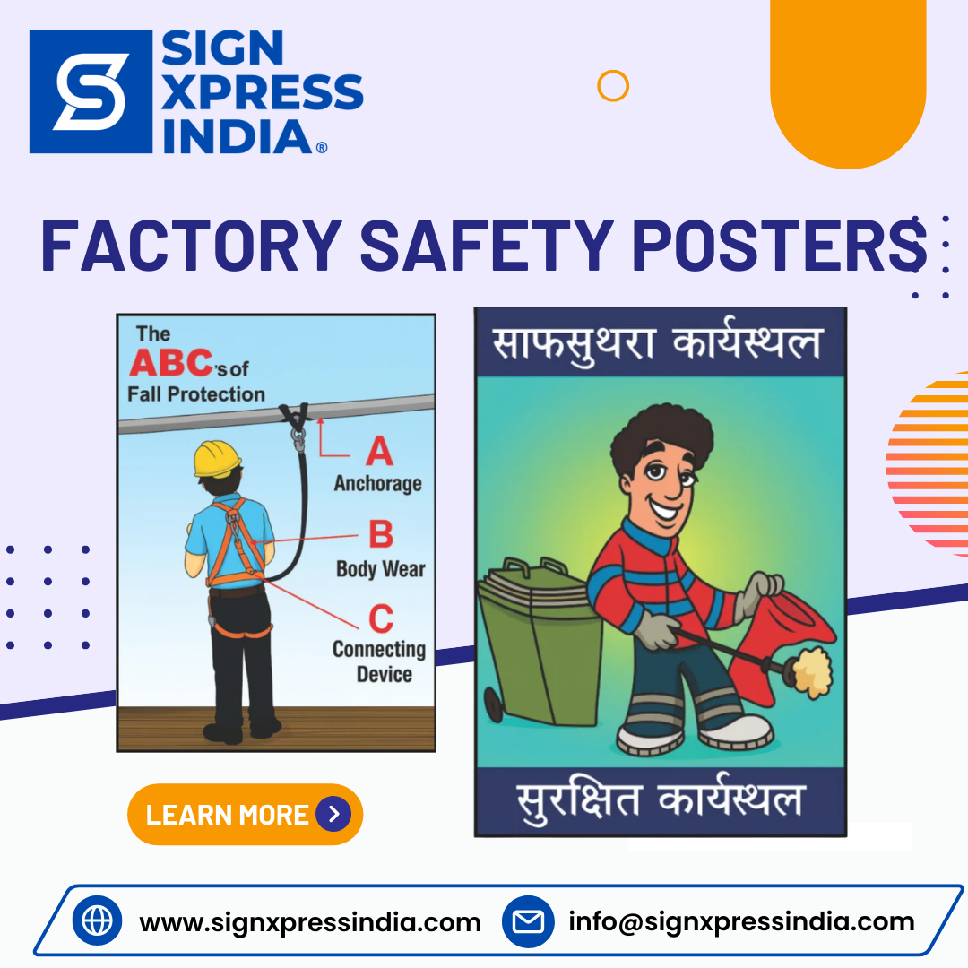Factory Safety Posters