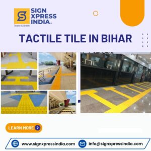 tactile tile in Bihar